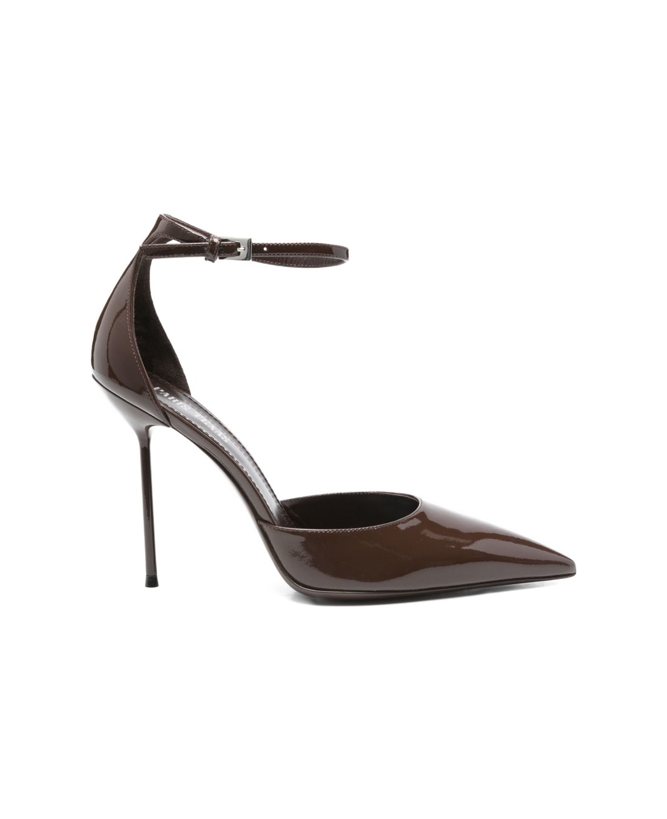 Paris Texas Lidia Patent Leather Pumps - Marrone scuro