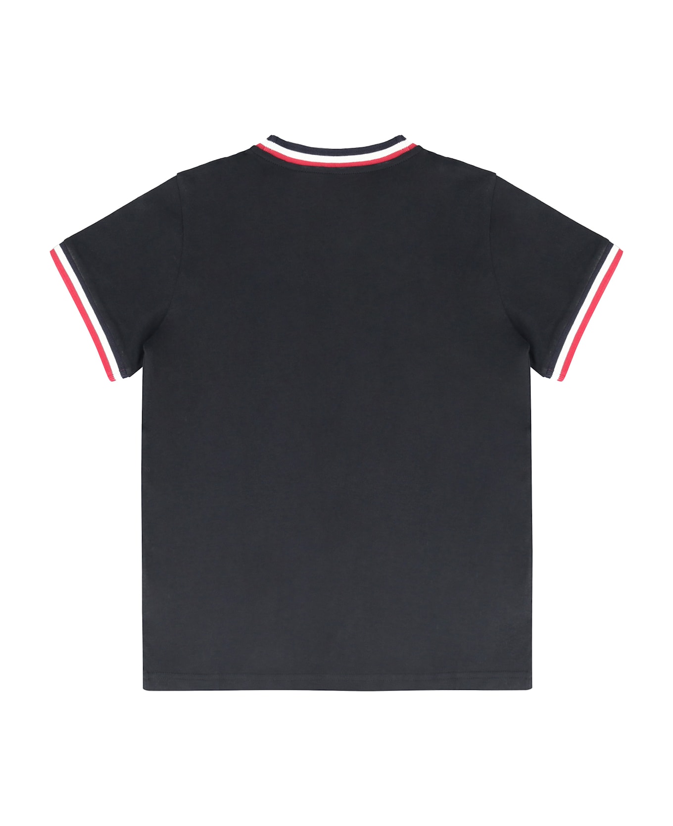 Moncler Cotton Crew-neck T-shirt - black
