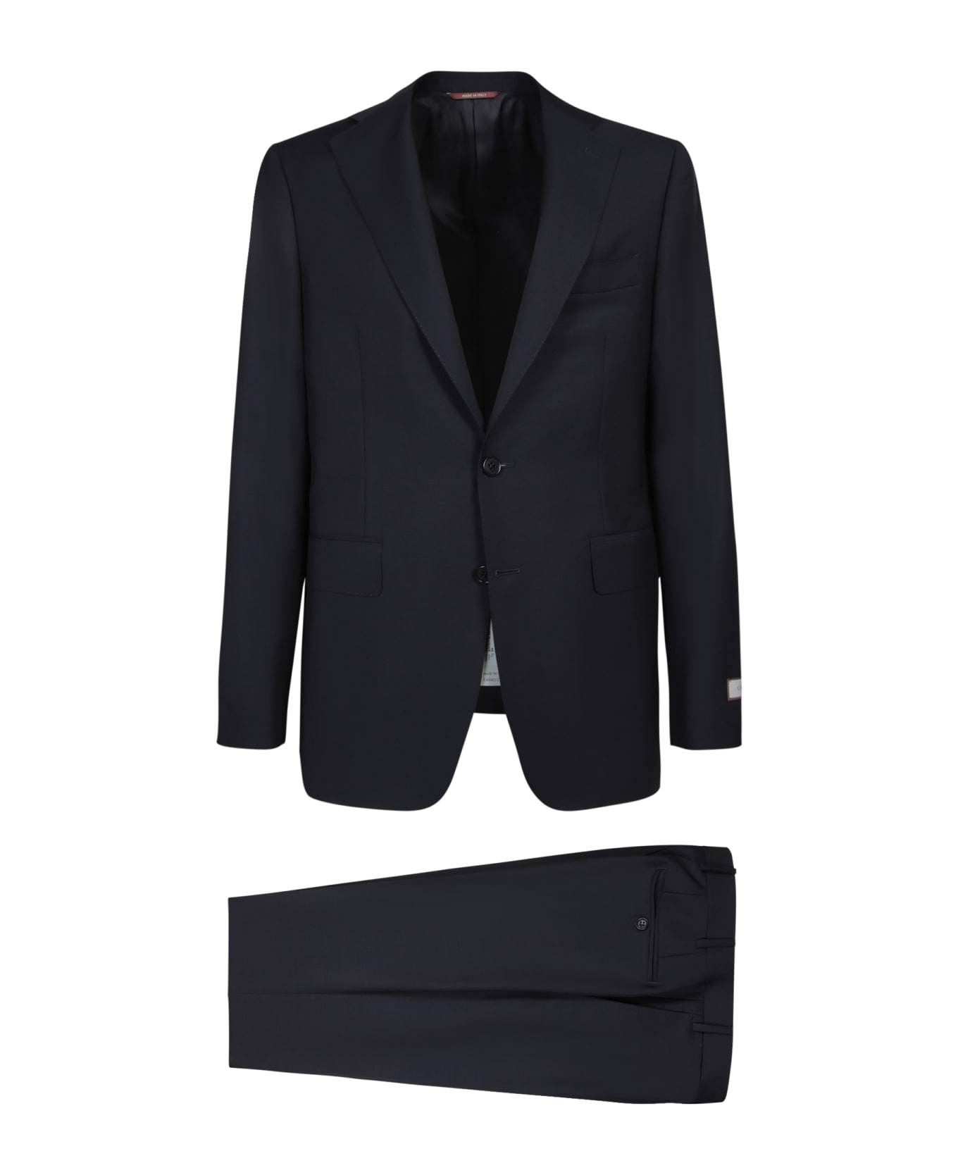 Canali Blue Mohair Suit - Blue