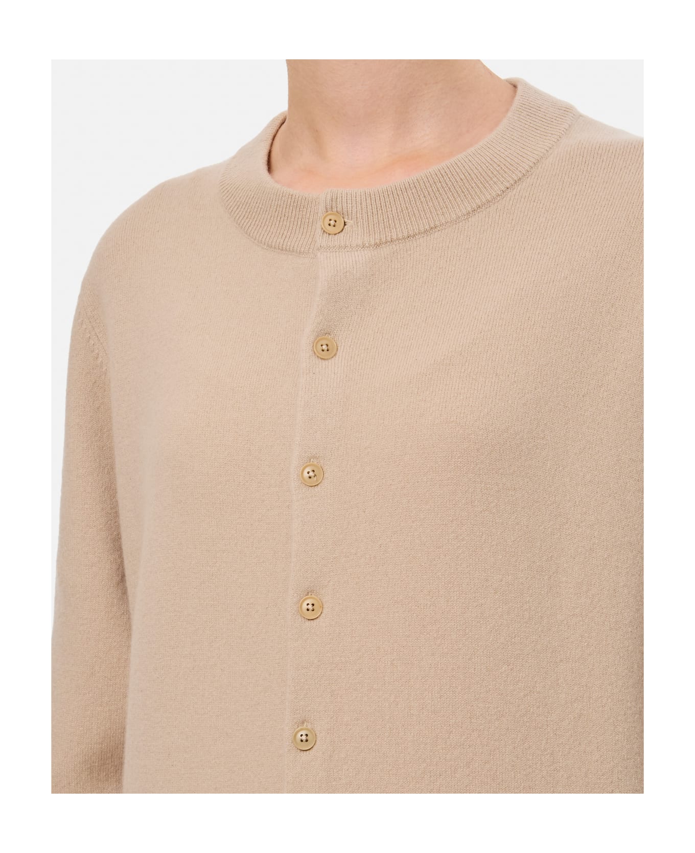 Extreme Cashmere Be Cardi Cashmere Cardigan - Beige