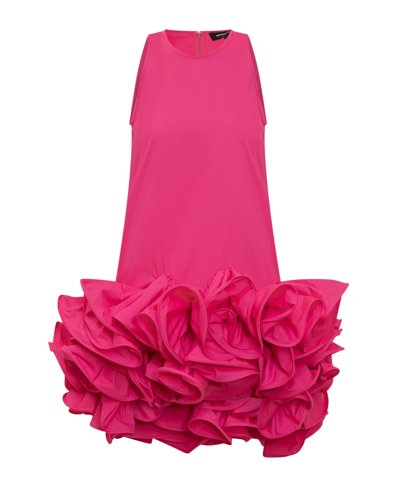 Rochas Midi Dress - BRIGHT PINK ワンピース＆ドレス