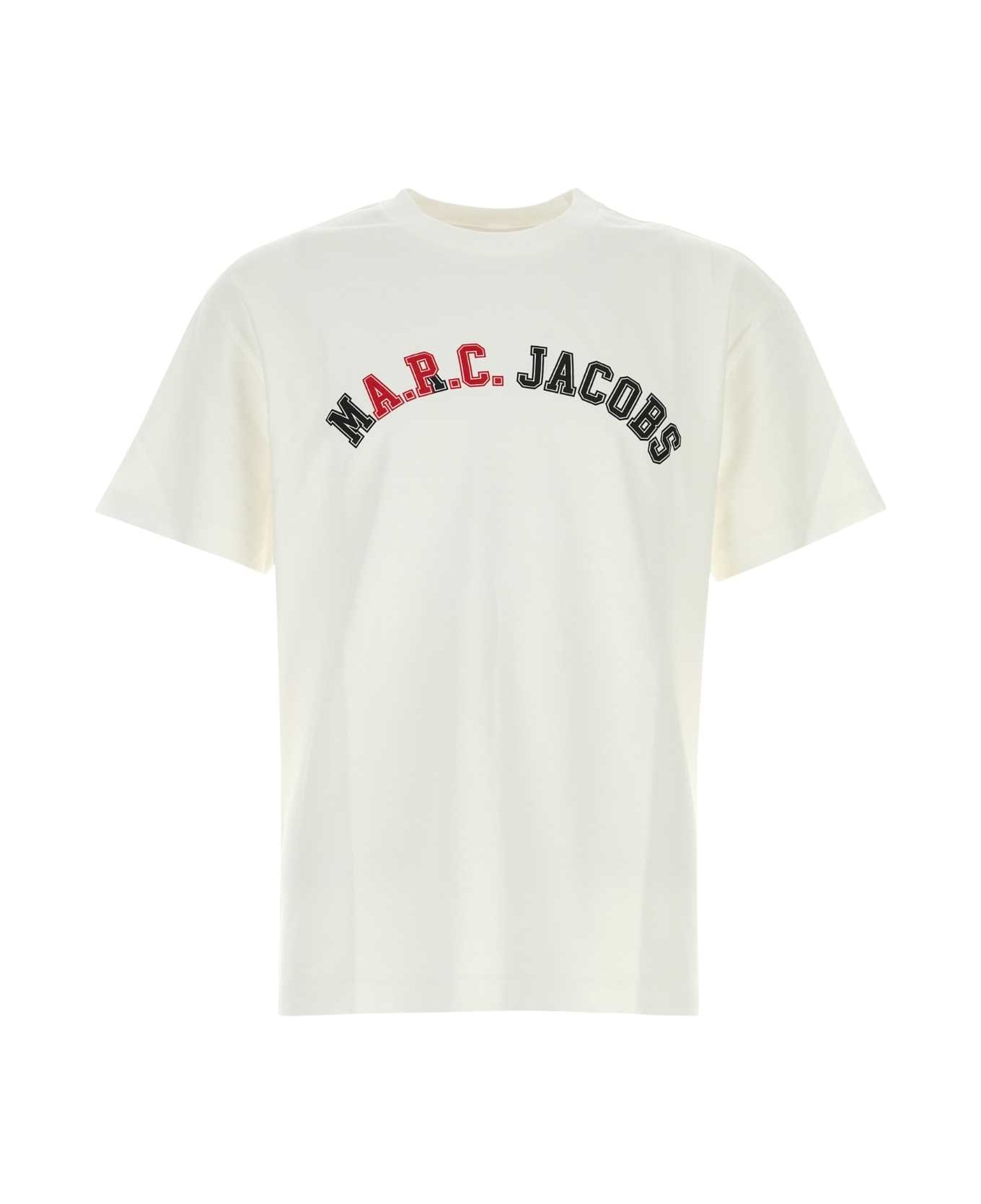 A.P.C. White Cotton A.p.c X Marc Jacobs T-shirt - White