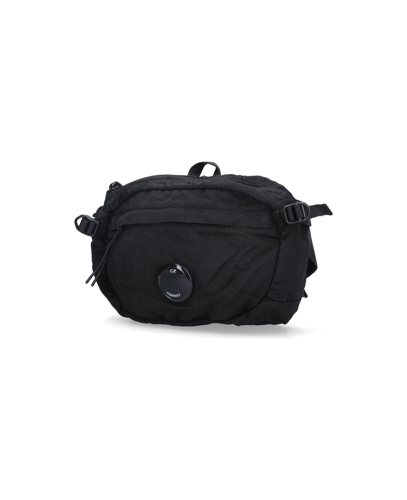 C.P. Company Logo Fanny Pack - Black
