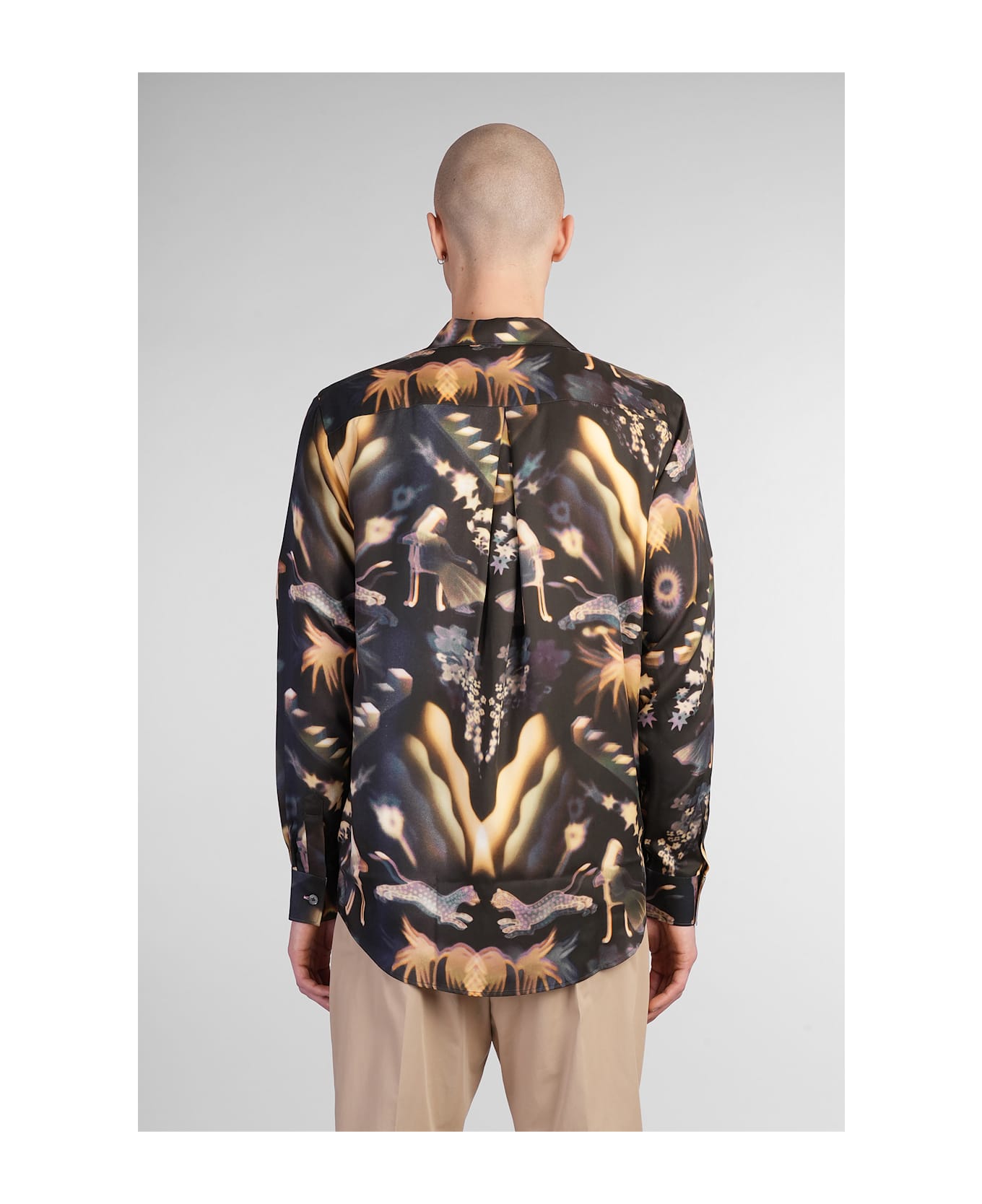 Paul Smith Shirt In Multicolor Wool And Polyester - multicolor
