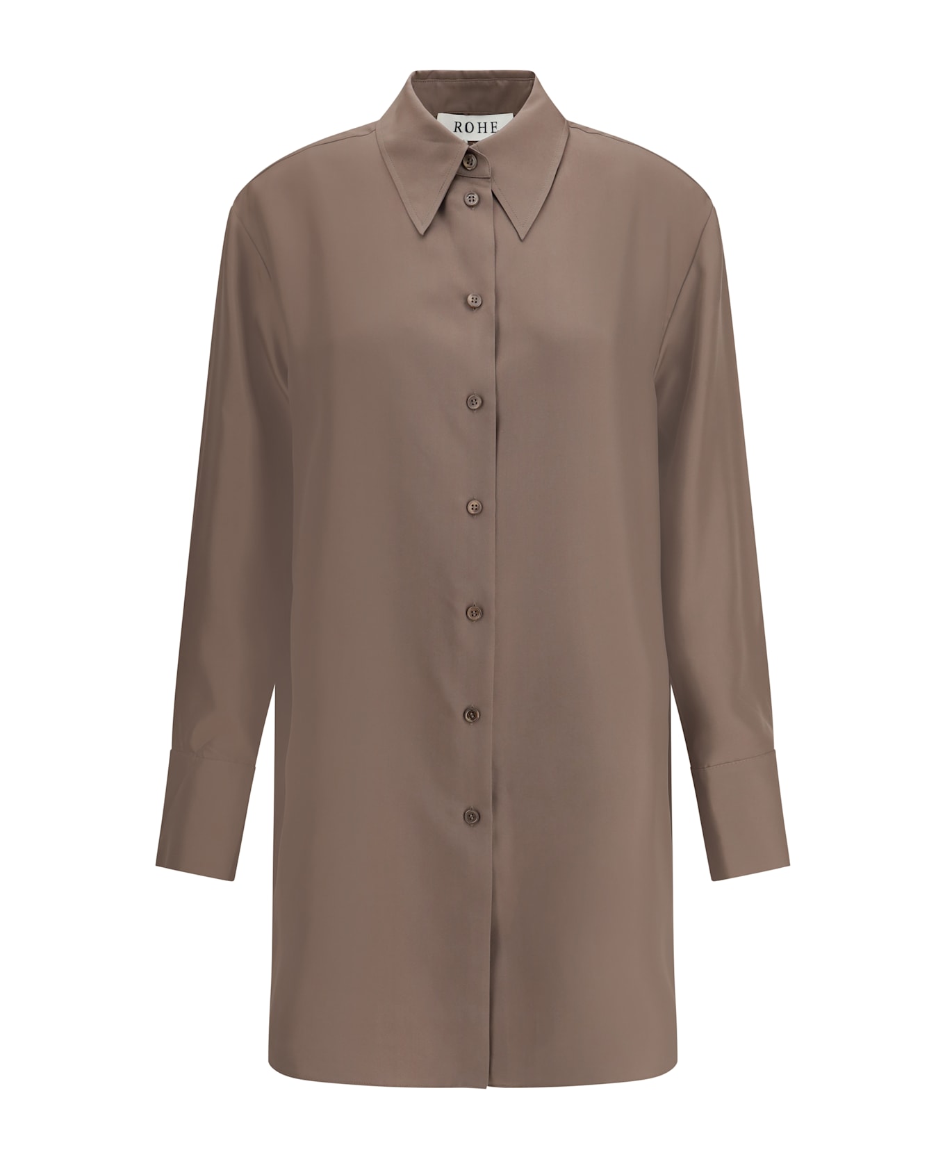 Róhe Long Silk Shirt