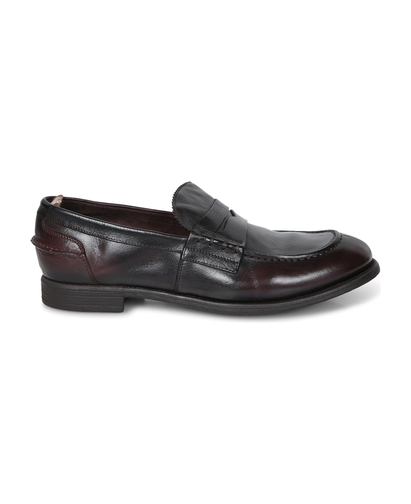 Officine Creative Chronicle 144 Dark Brown Loafer - Brown