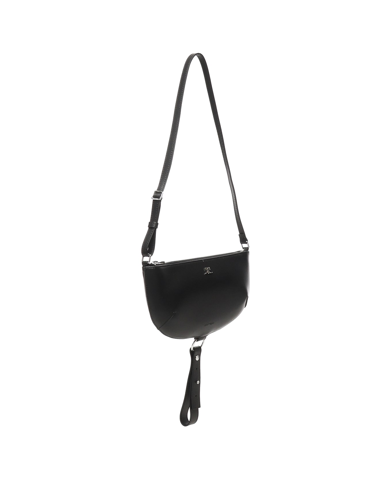 Courrèges Holy Eclipse Shoulder Bag - Black