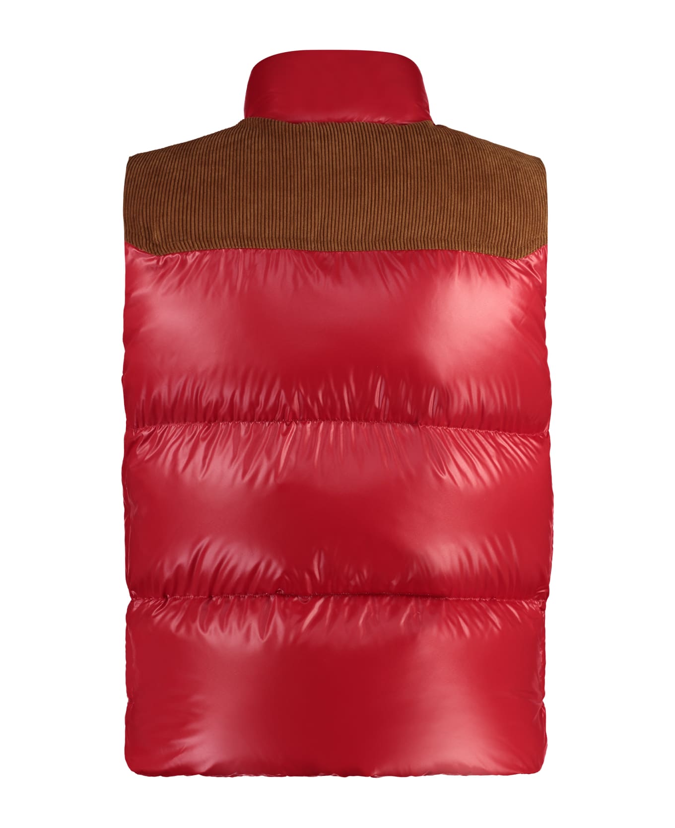 Moncler Ardeche Bodywarmer Jacket - Red