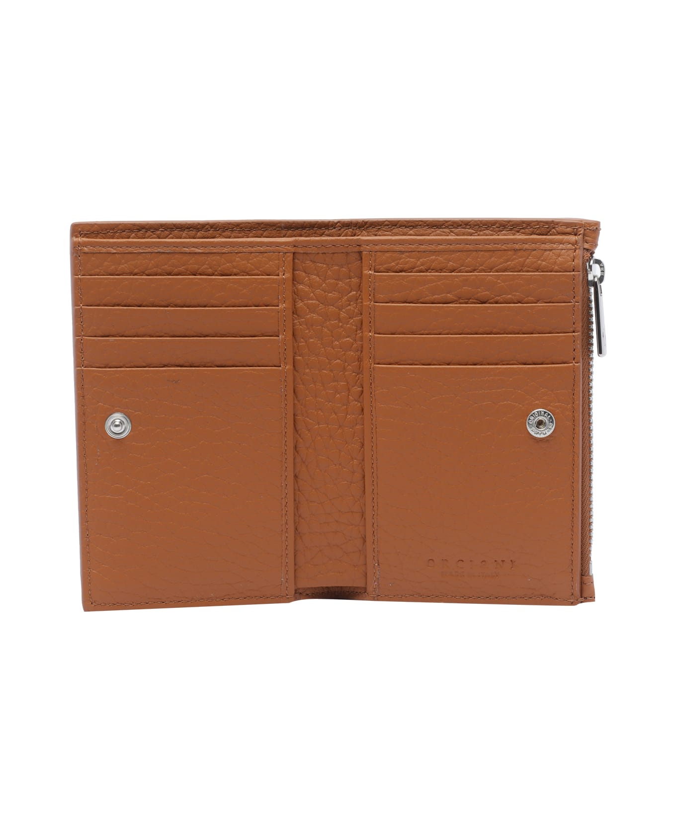 Orciani Logo Wallet - Beige