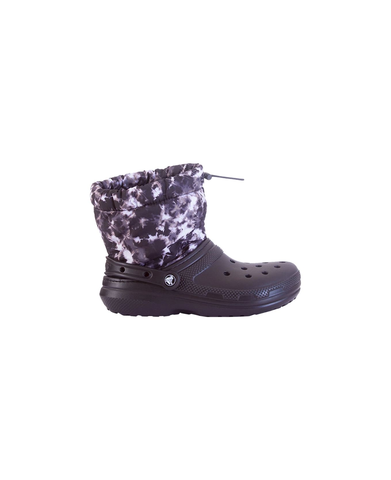 Crocs Tye Dye Lined Boot - BLACK ブーツ