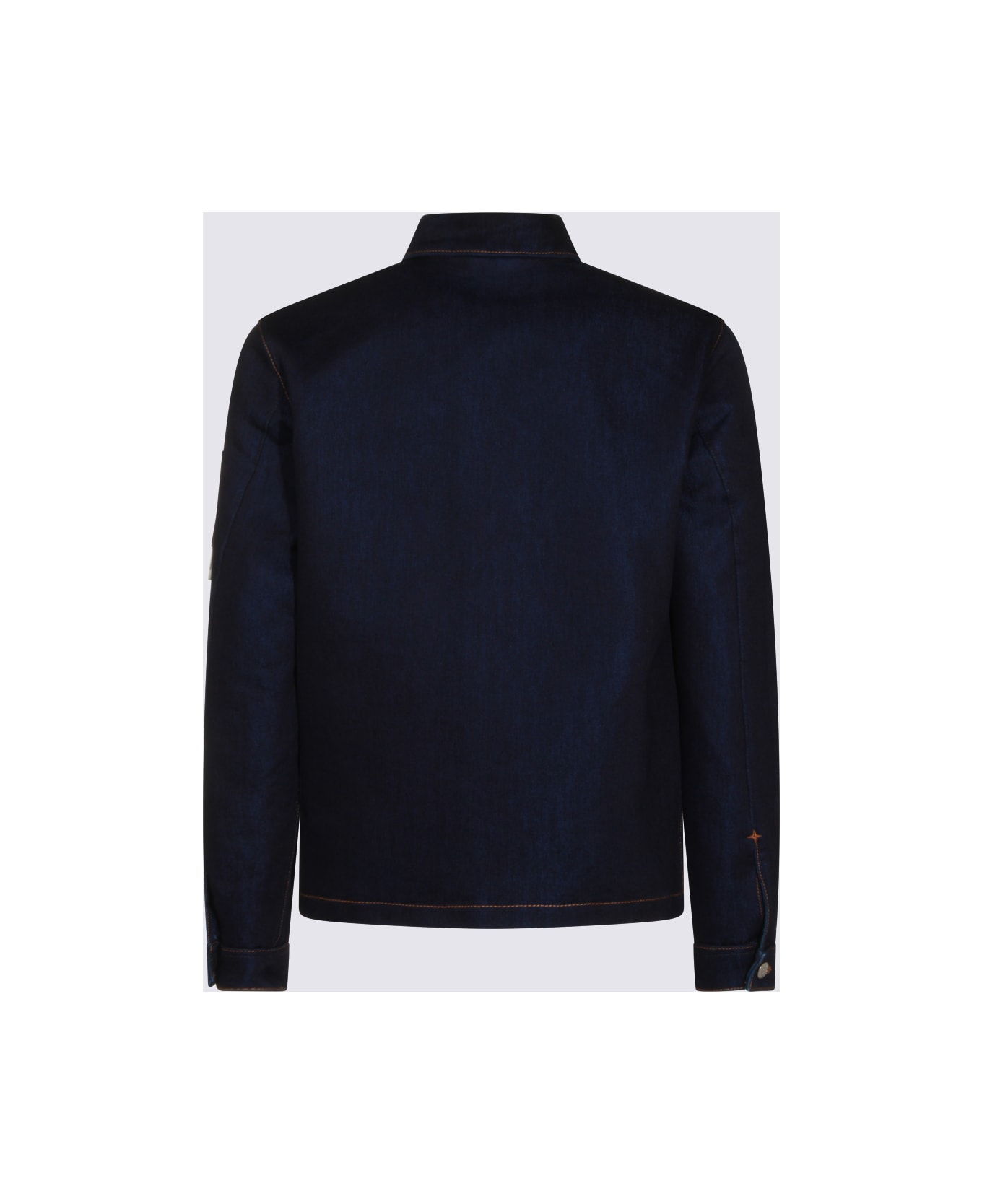 Stone Island Blue Denim Jacket - MULTICOLOUR