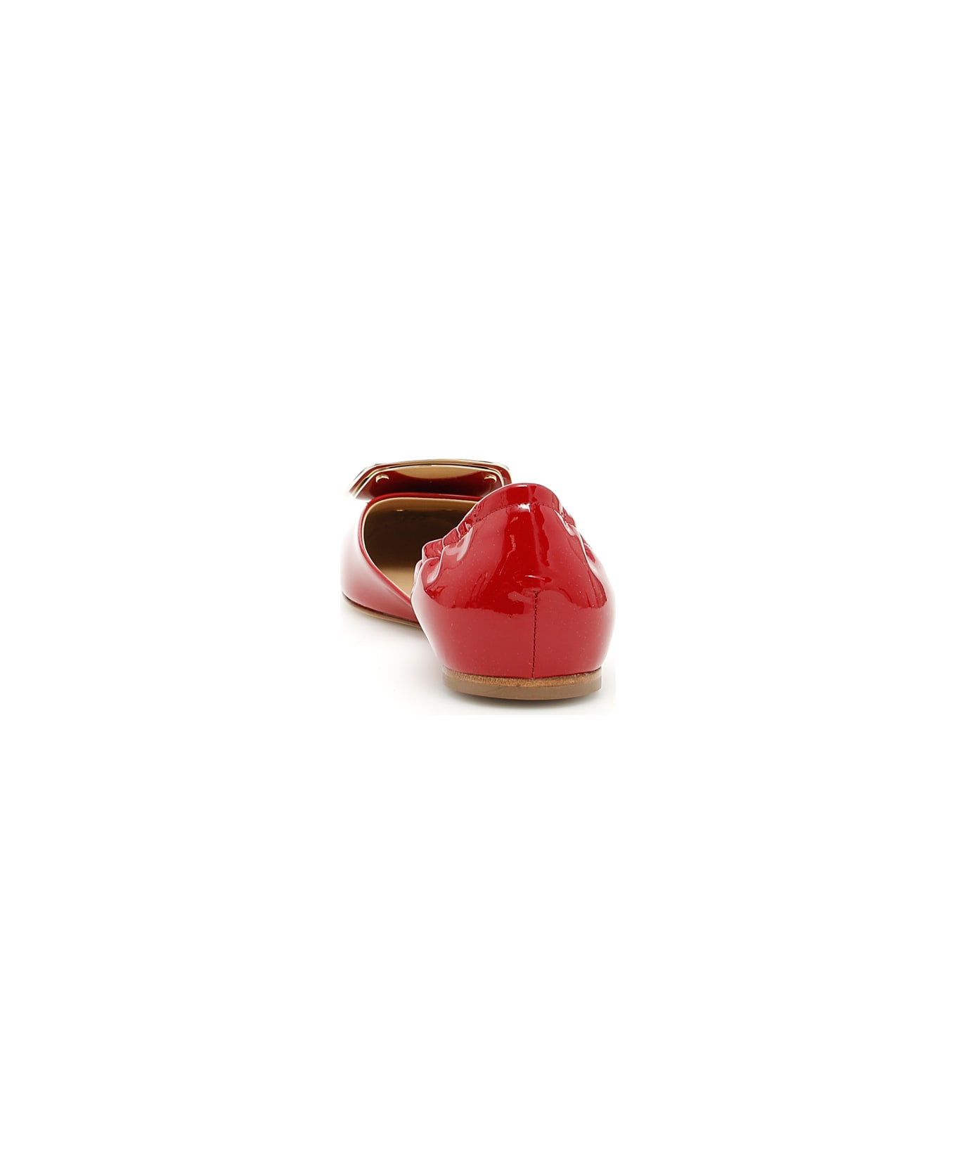 Roger Vivier Chips Ballerinas - RUBINO SCURO|Rosso