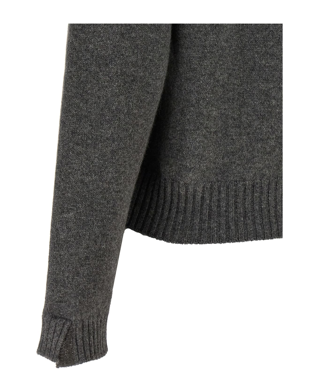 Brunello Cucinelli Cashmere Sweater - Gray