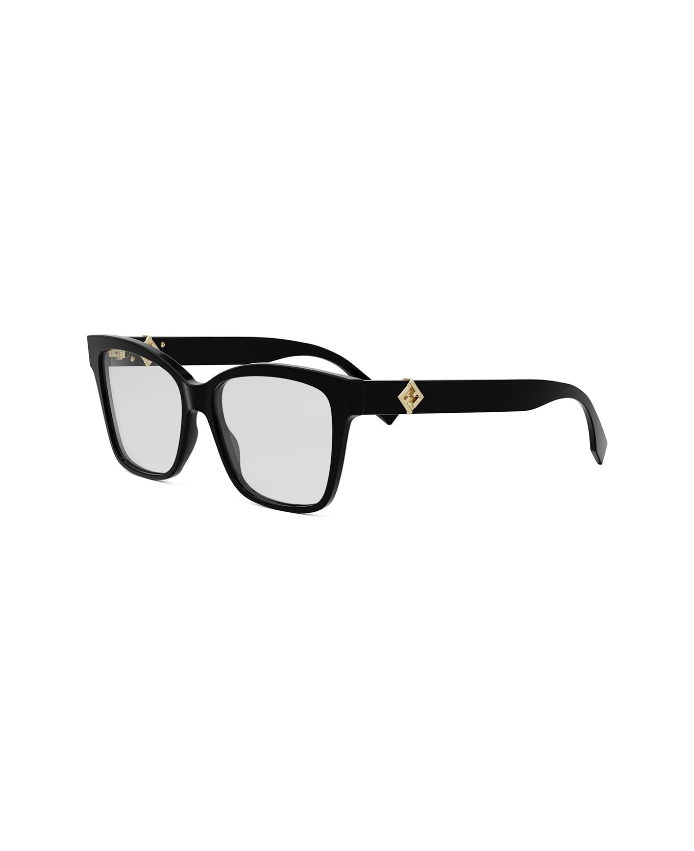 Fendi Eyewear Fendi Fe50117i Ff Diamonds 001 Nero Glasses - Nero