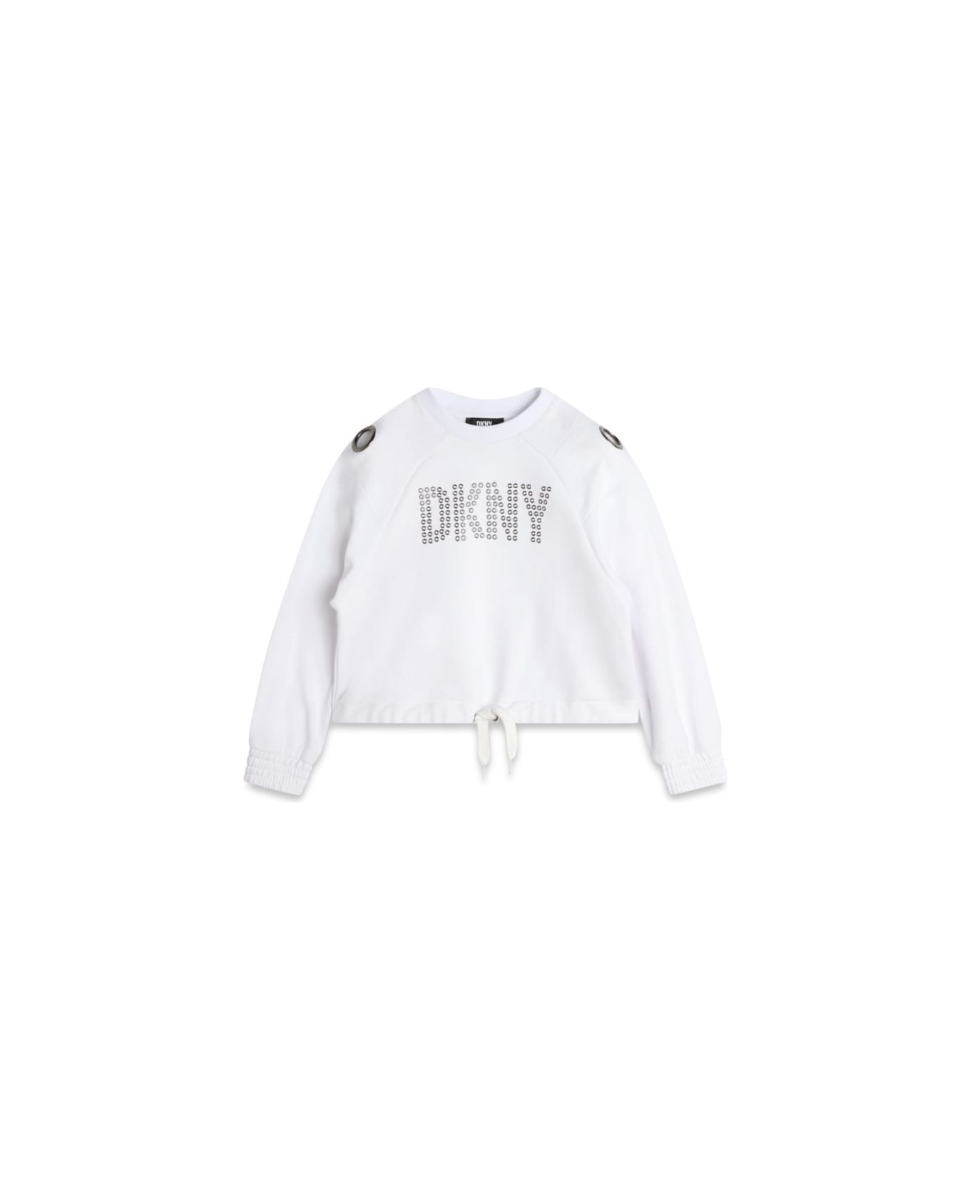 DKNY Felpa - WHITE ニットウェア＆スウェットシャツ