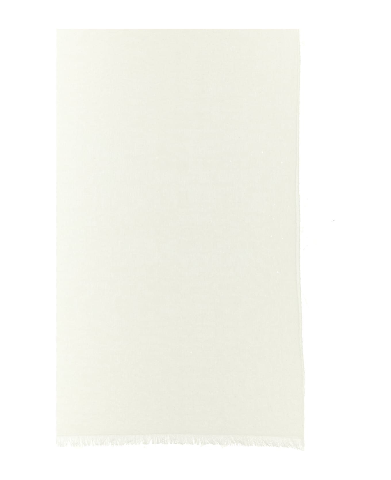 Brunello Cucinelli Cashmere Scarves - White スカーフ＆ストール