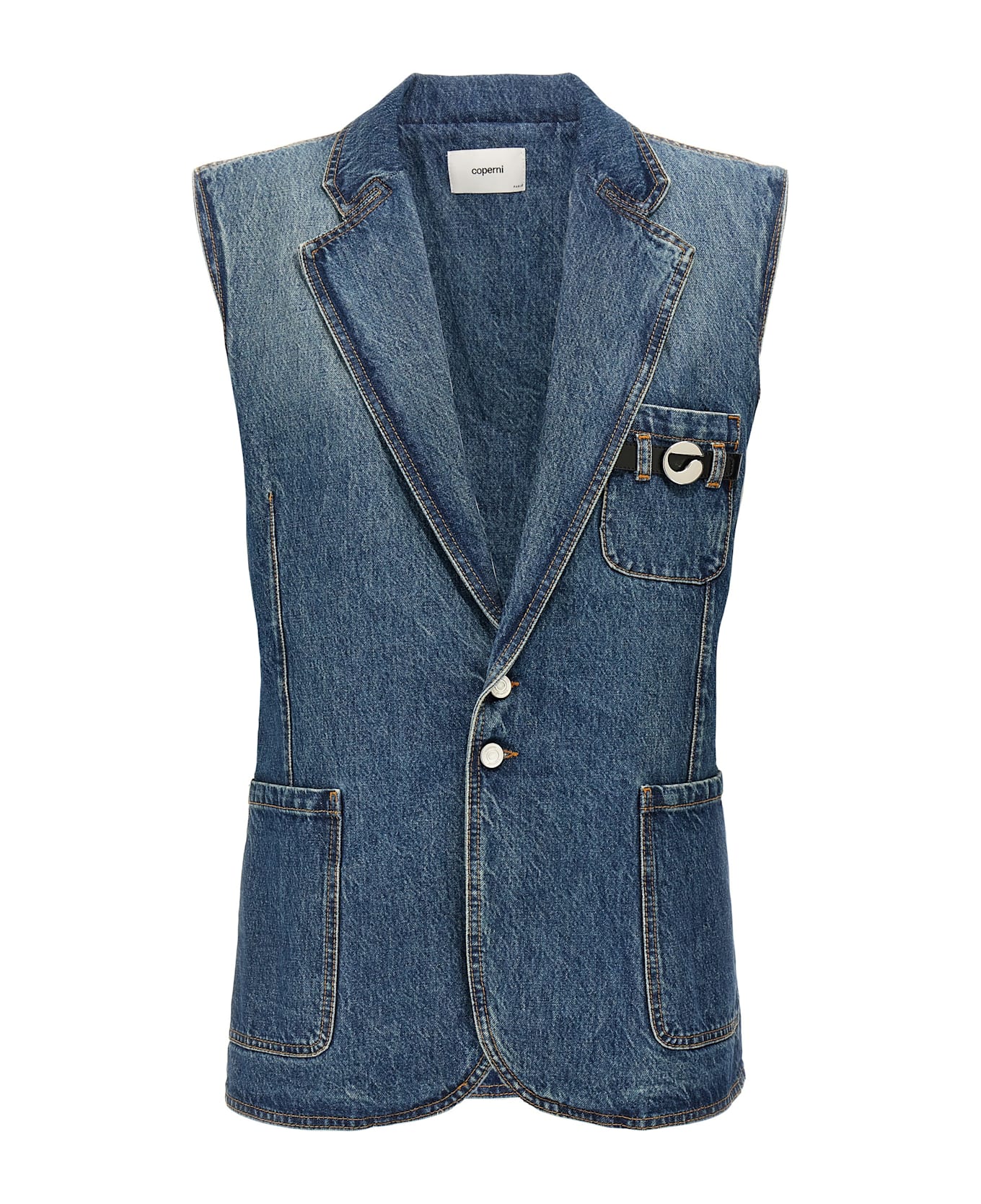 Coperni Strap Vest - Blue