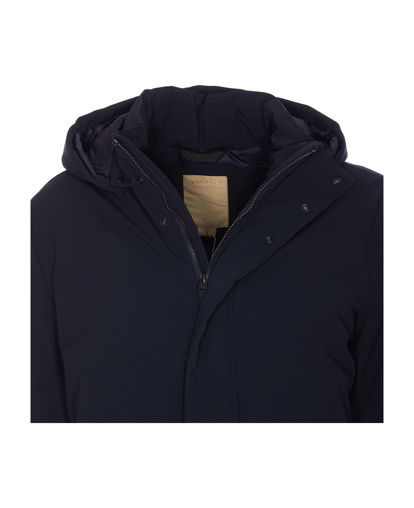 Woolrich Stretch Heavy Jacket - MELTON BLUE