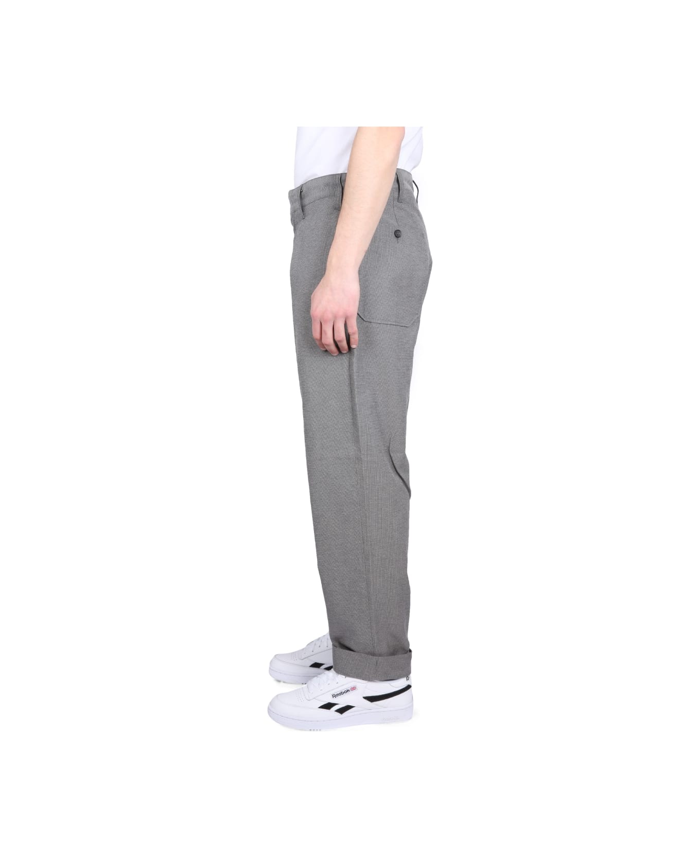 Engineered Garments Pants With Pleats - GREY