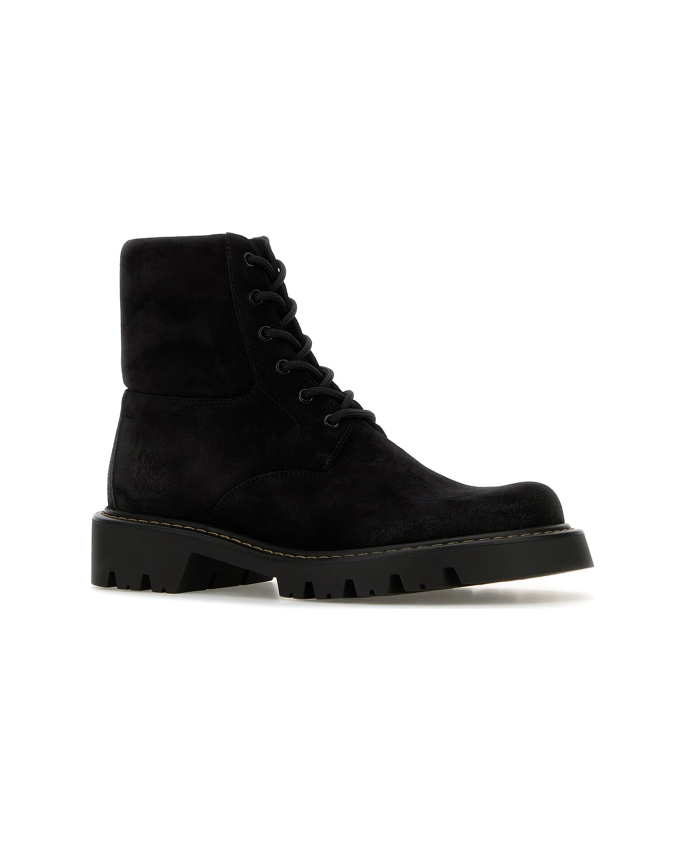 Loewe Sierra Ankle Boot - BLACKMEDIUMTABACCO