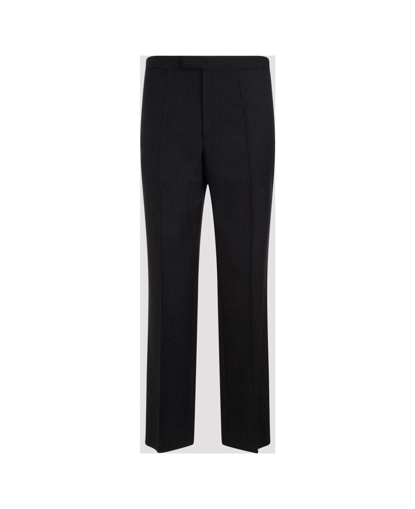 The Row Baird Pants - Bme Black Grey Melange