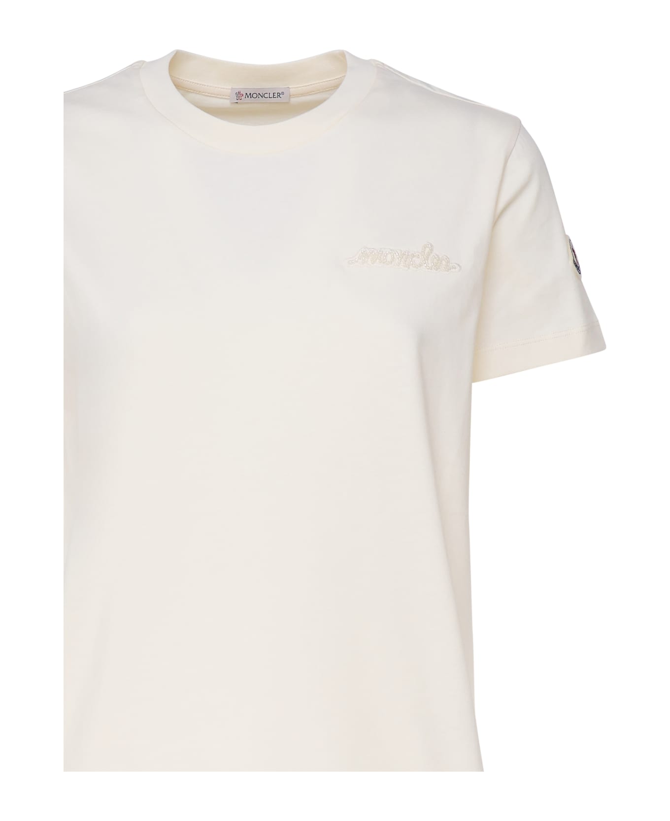 Moncler Beaded Logo T-shirt | italist
