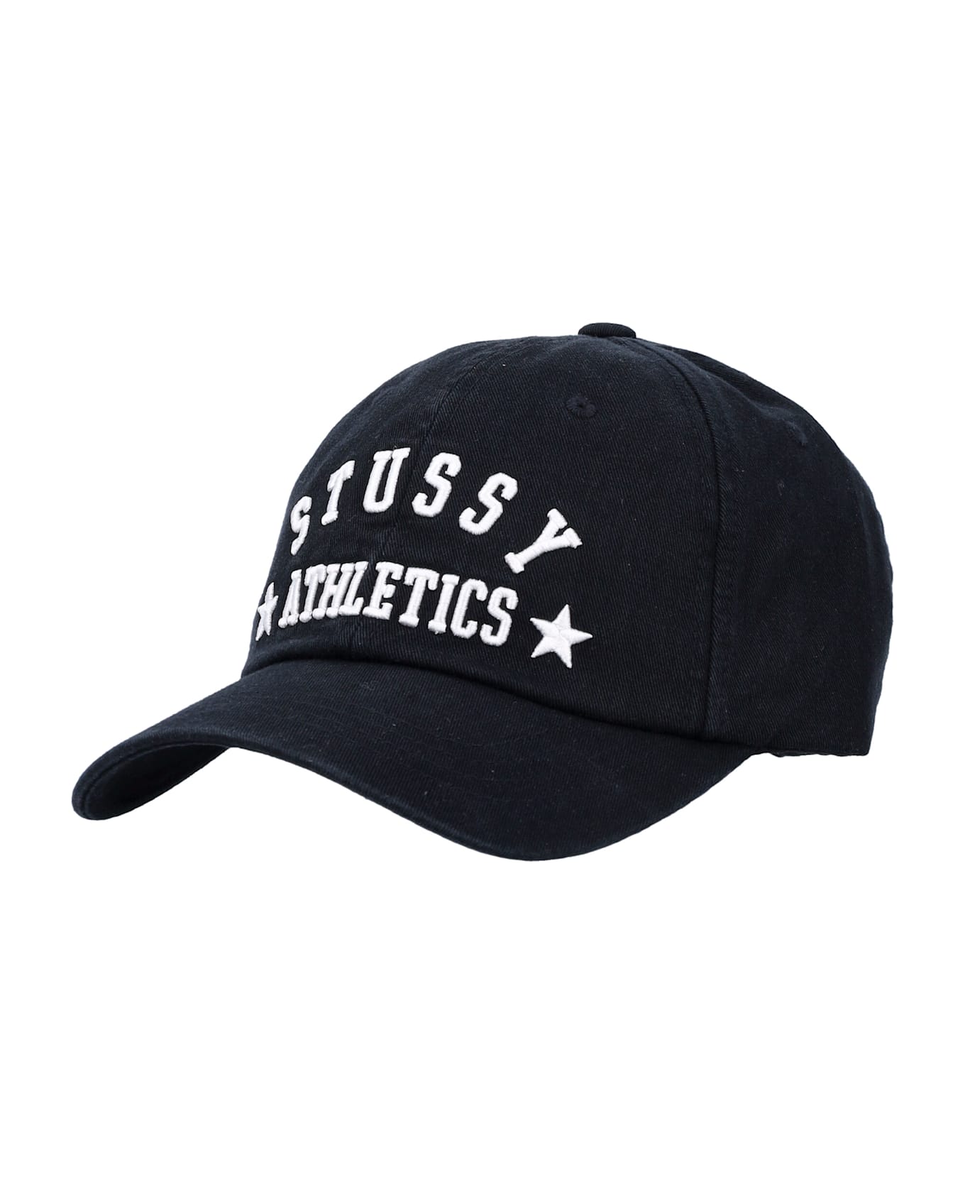 Stussy Lp Athletics Strapback Cap - BLACK
