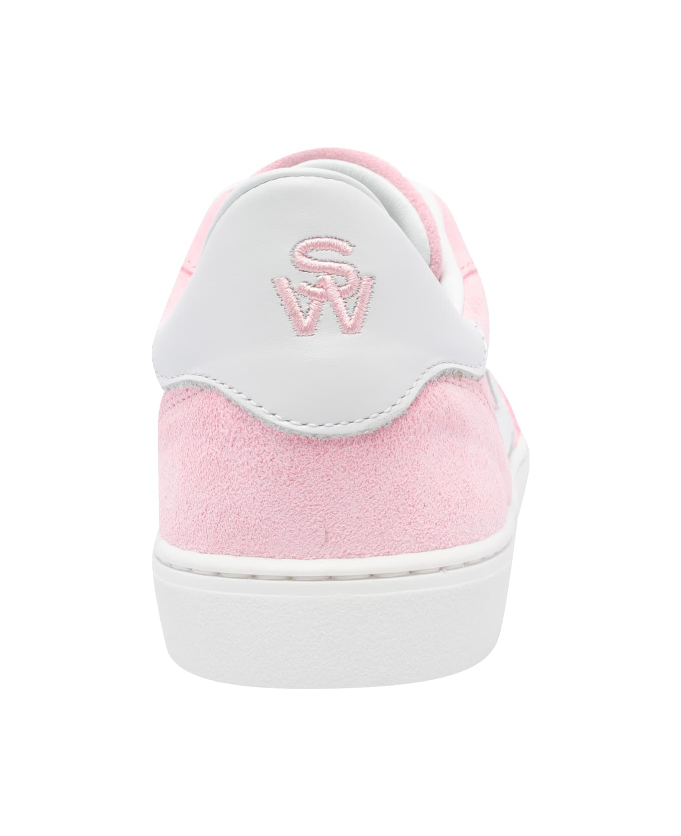 Stuart Weitzman Runaround Sneakers - Pink marshmallow/white