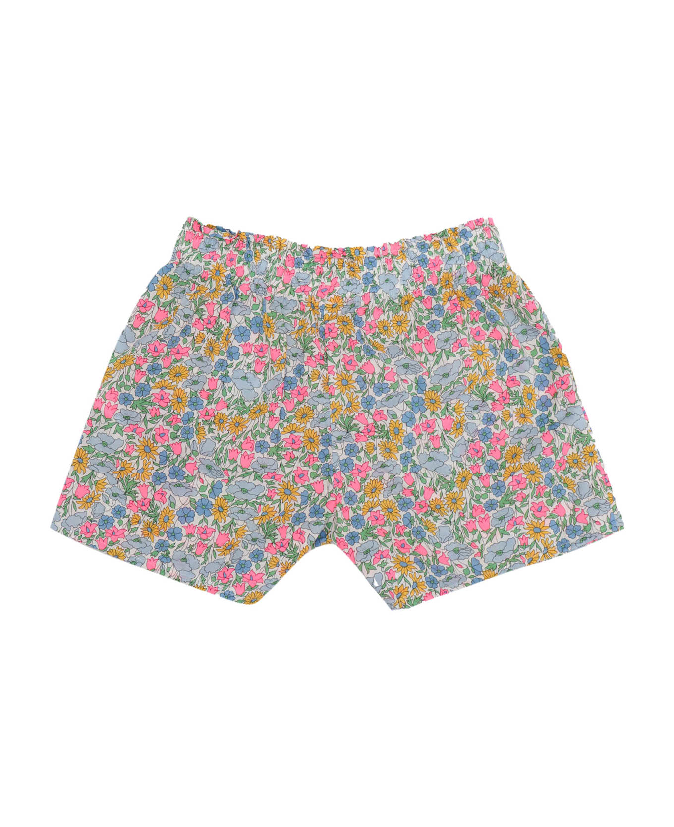 MC2 Saint Barth Girl Pullup Shorts - MULTICOLOR