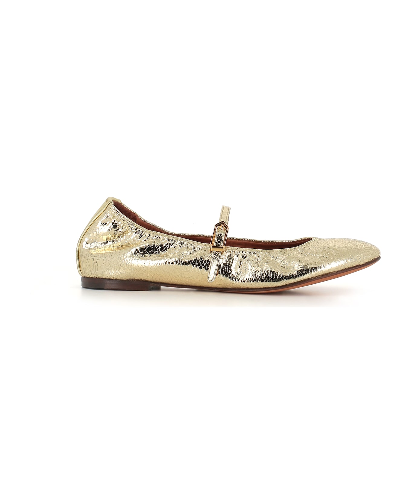 Lanvin Ballerina Mary Jane - Gold