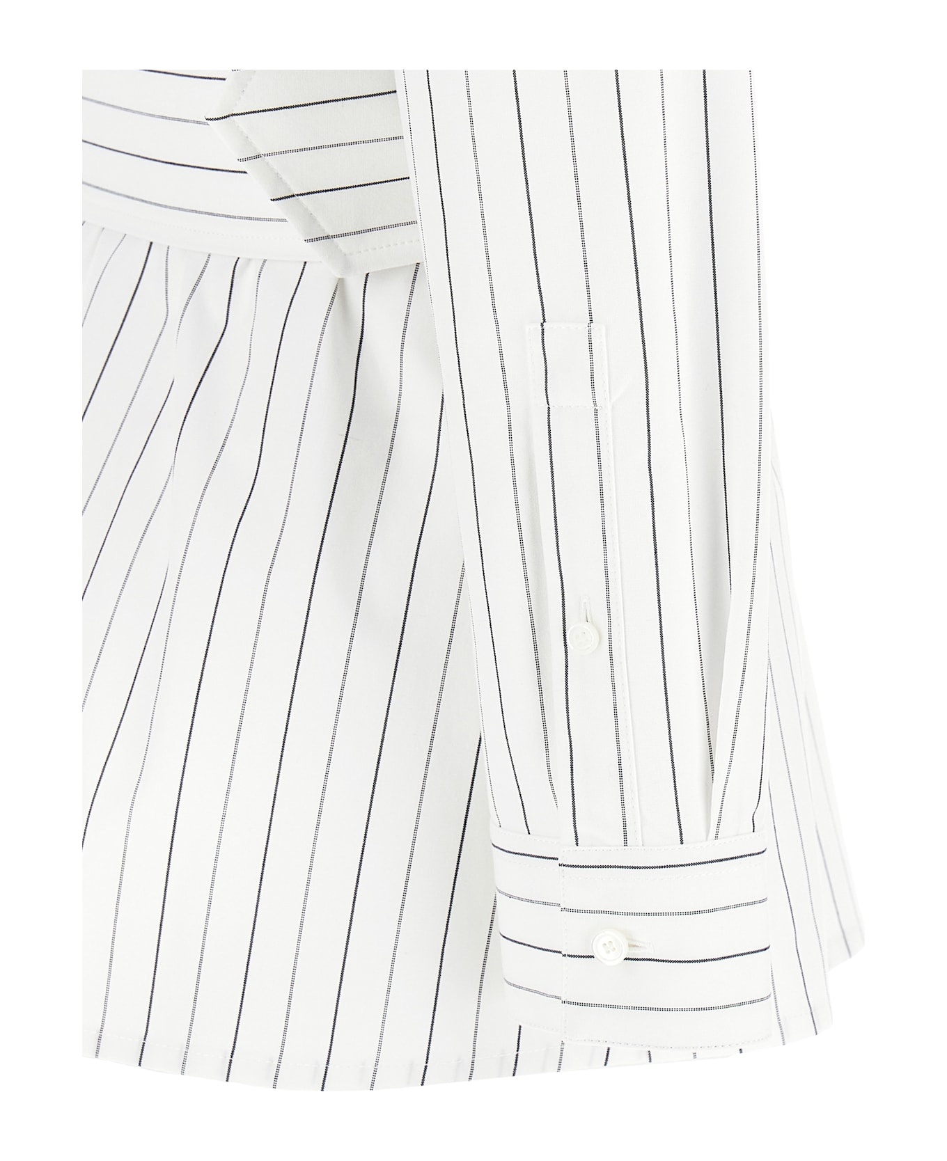 Burberry Striped Shirt - Red