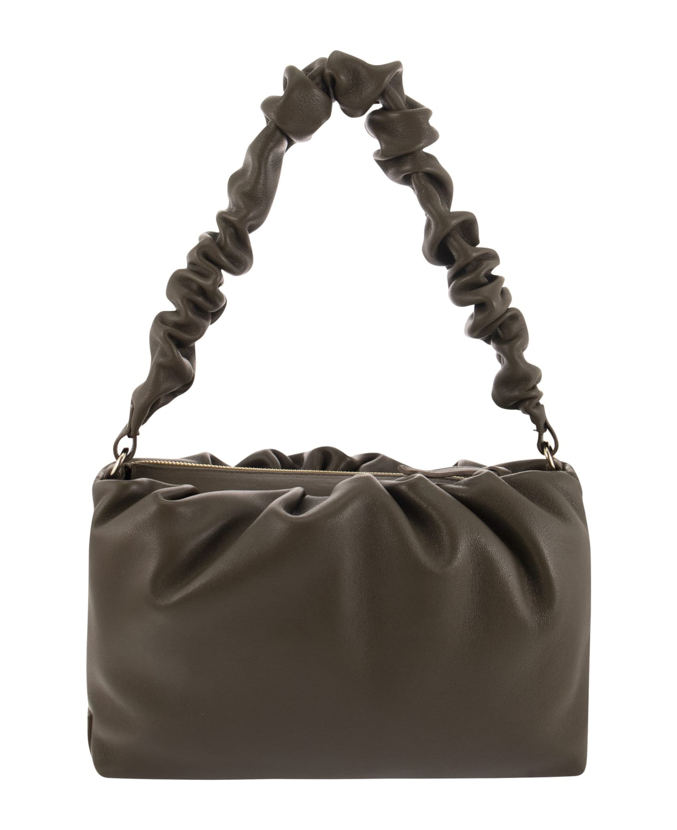 Zanellato Tulipa Heritage - Leather Handbag - Military Green