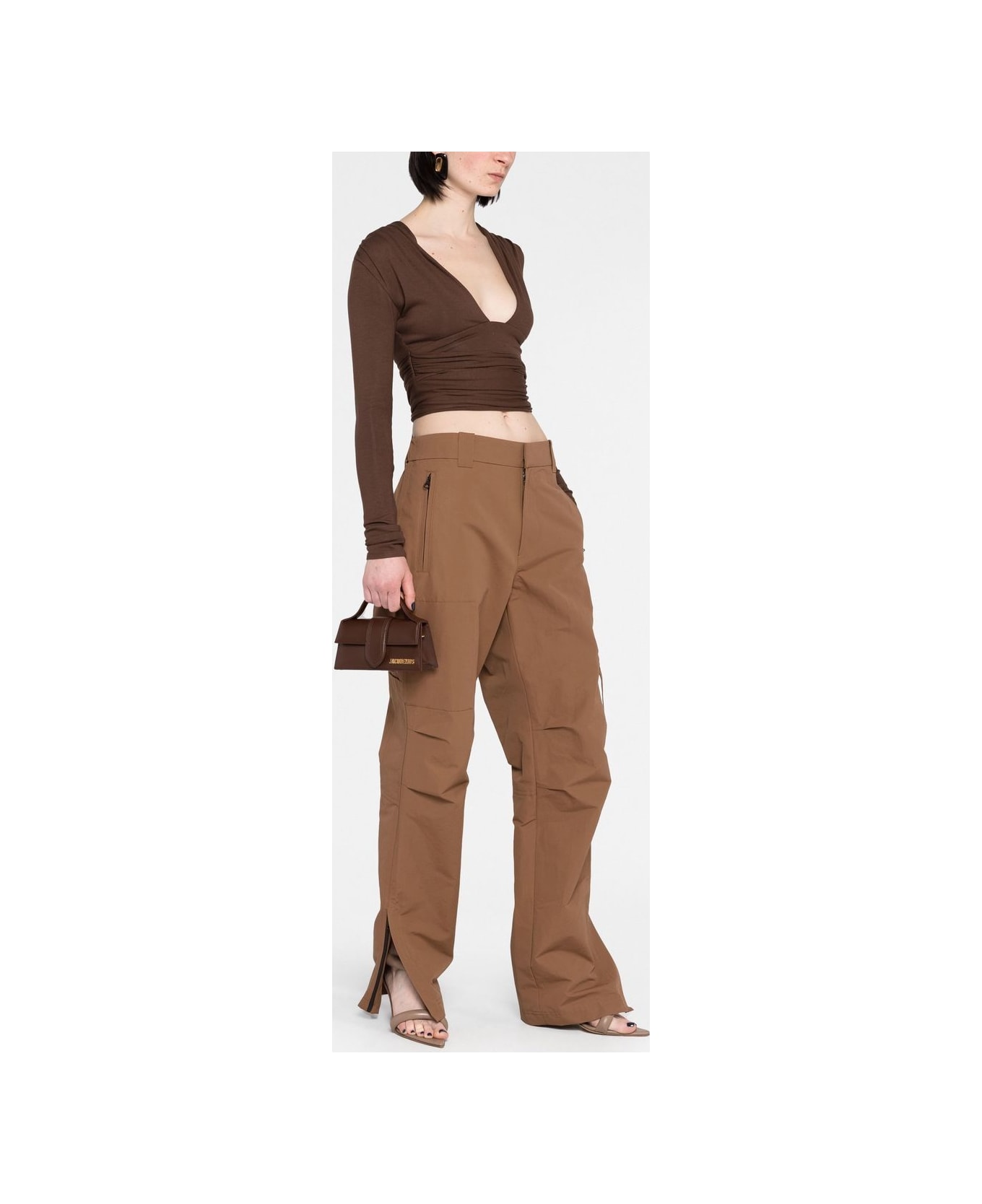 Jacquemus Le Bambino Leather Handbag - Brown