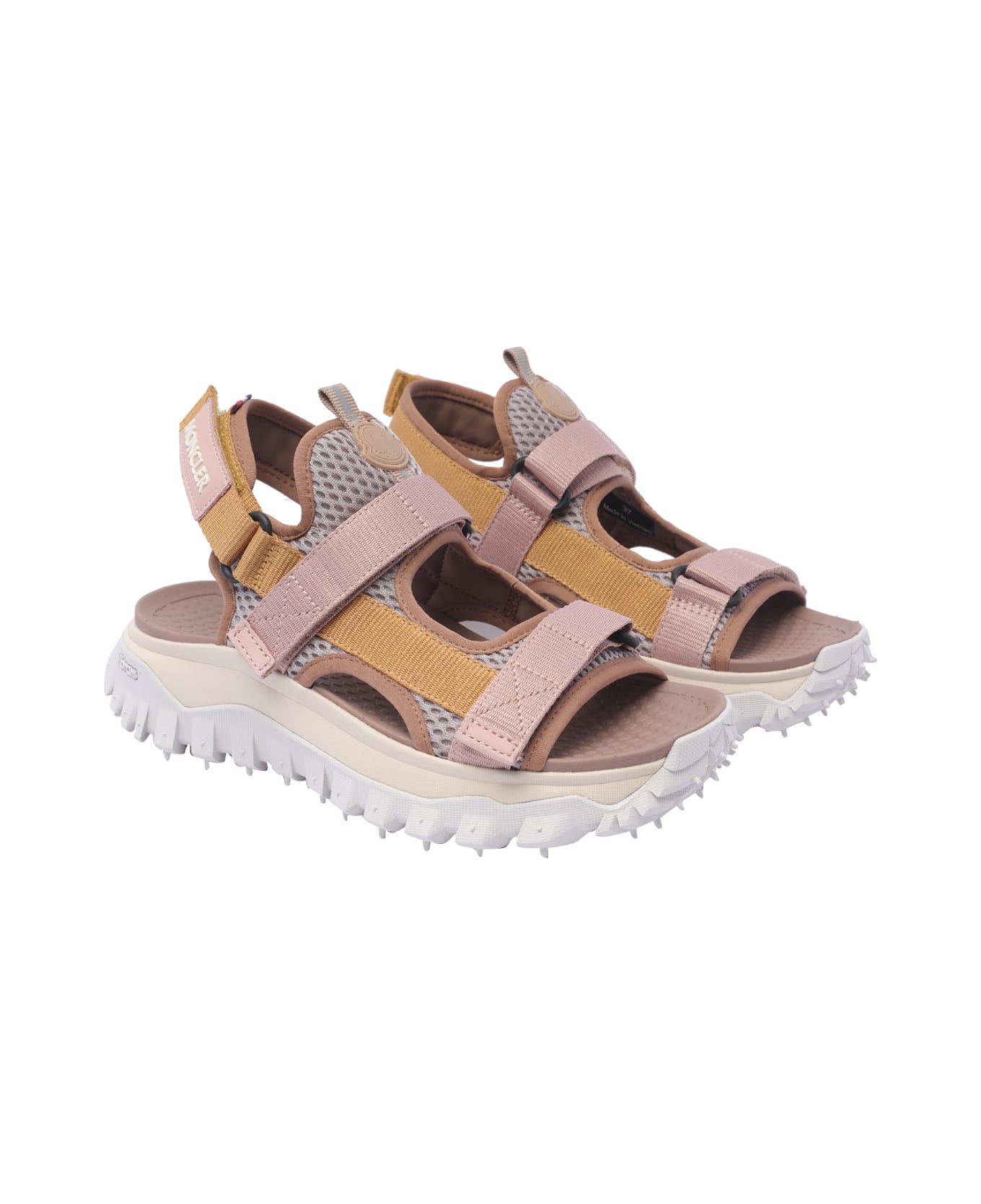 Moncler Trailgrip Vela Sandals - Pink