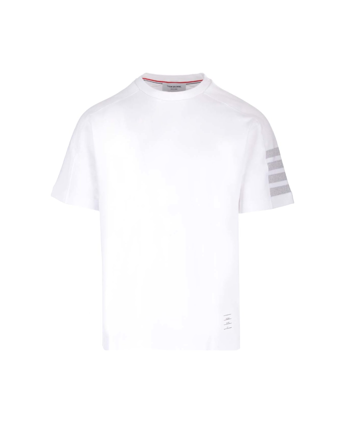 Thom Browne Short Sleeve T-shirt - White シャツ