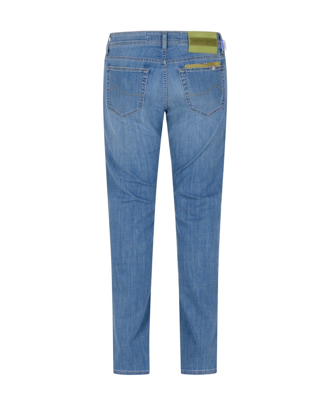 Jacob Cohen Bard Slim-fit Jeans - Clear Blue