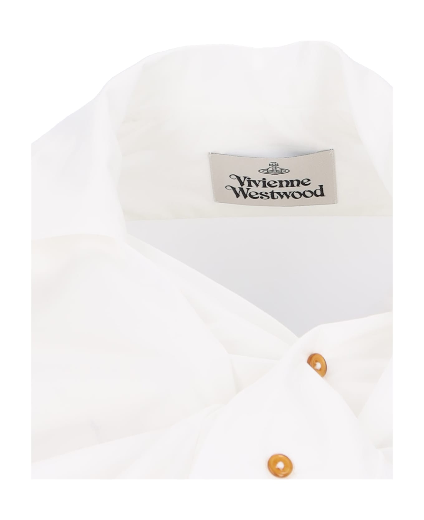 Vivienne Westwood 'drunken' Shirt - White