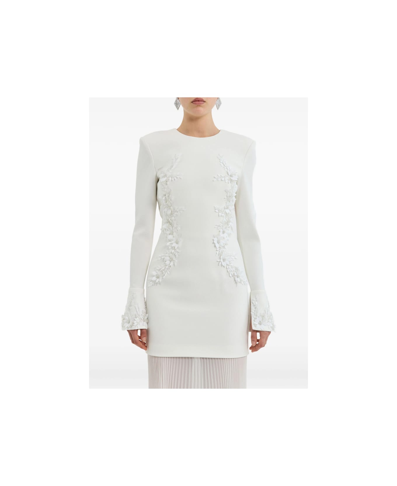 Rebecca Vallance Dress - WHITE