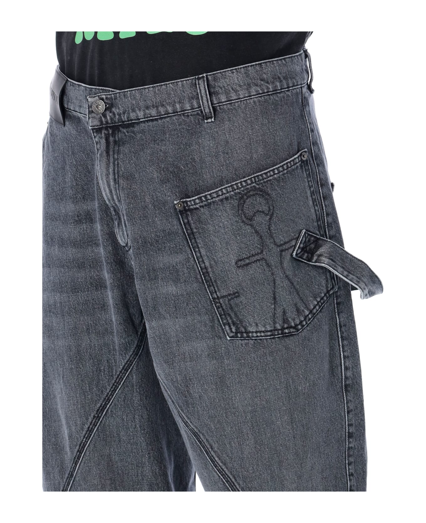 J.W. Anderson Twisted Workwear Denim Pants - GREY デニム