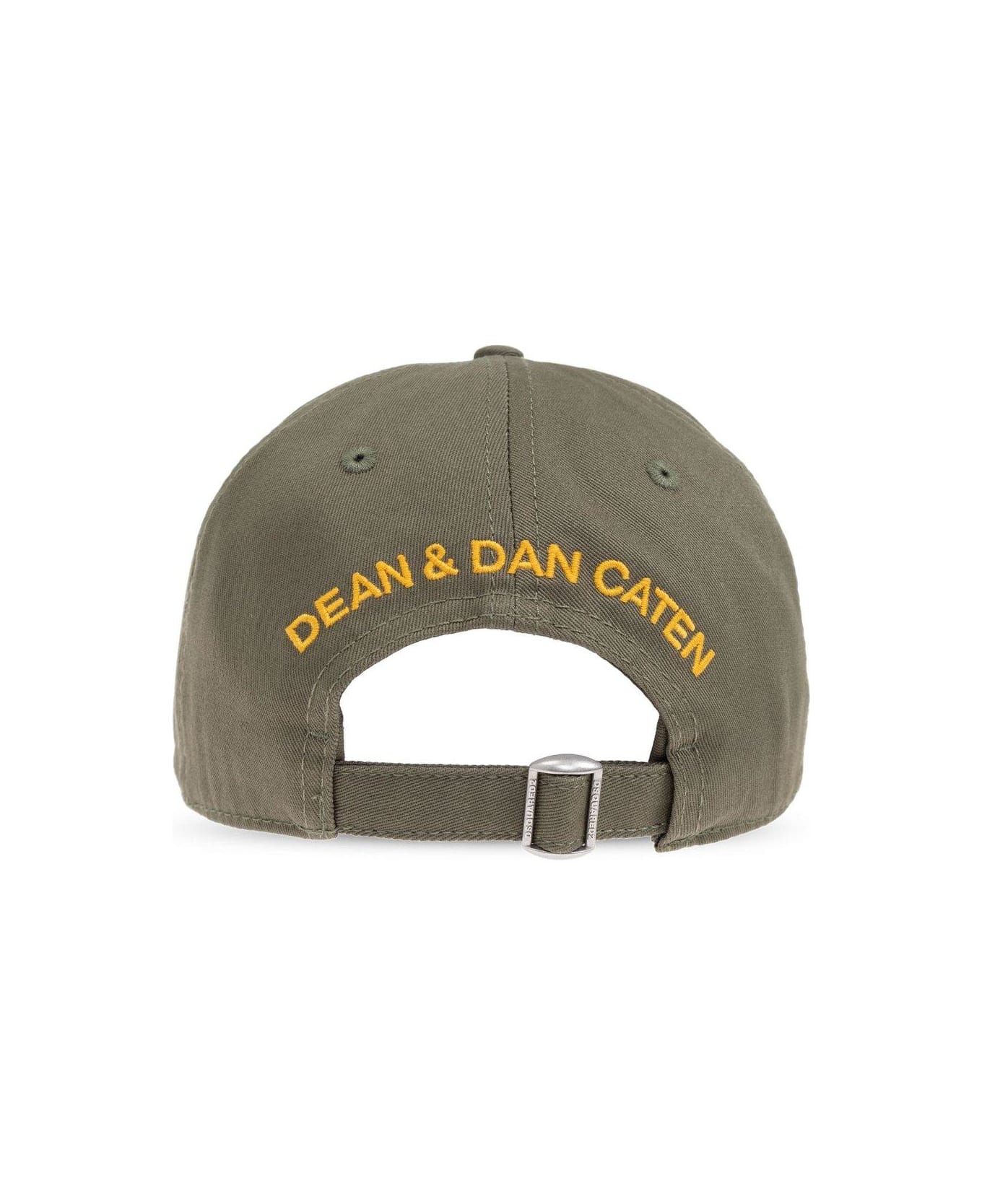 Dsquared2 Logo-embroidered Curved Peak Baseball Cap - Green