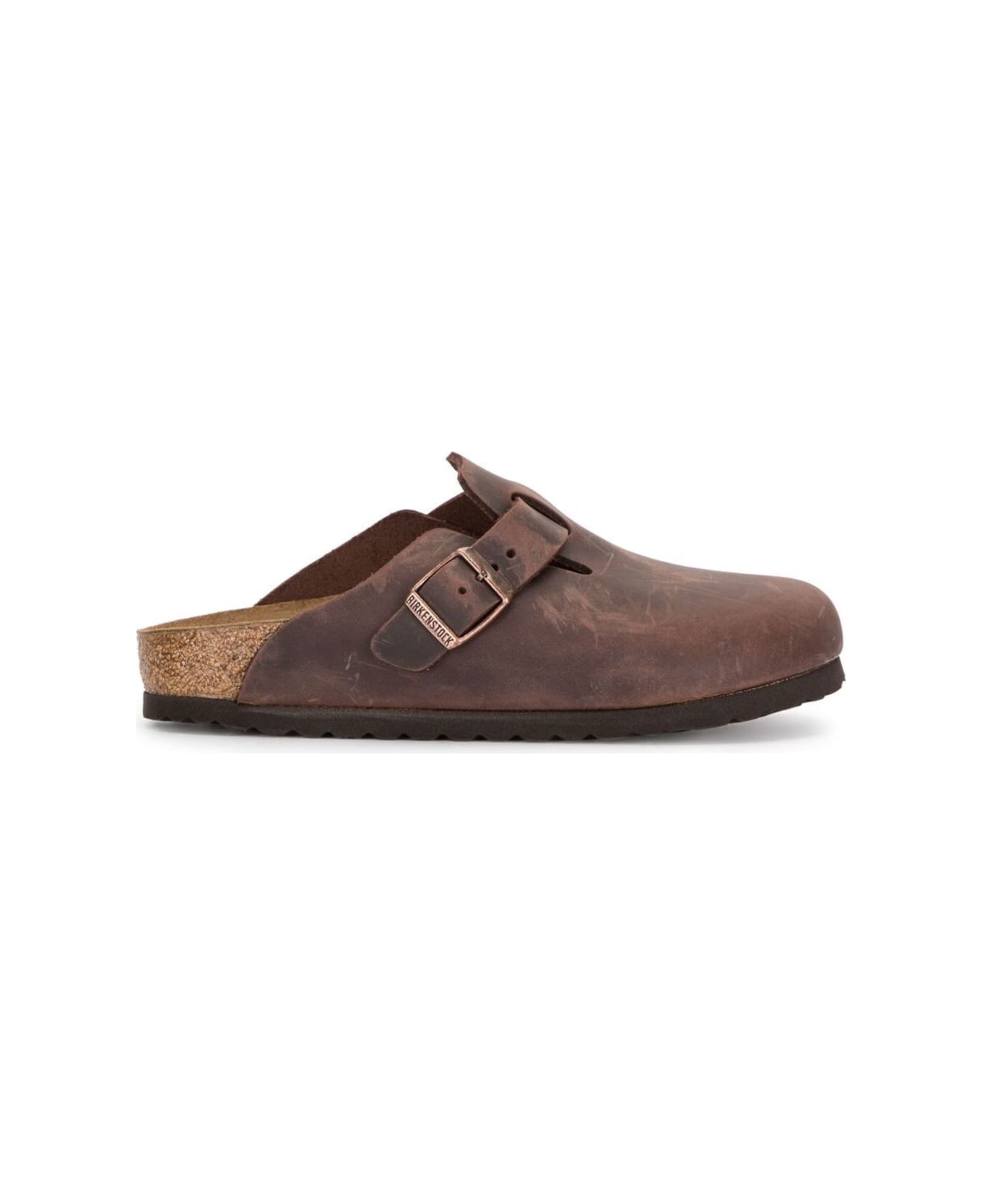 Birkenstock Boston | Waxy Leather - Marrone