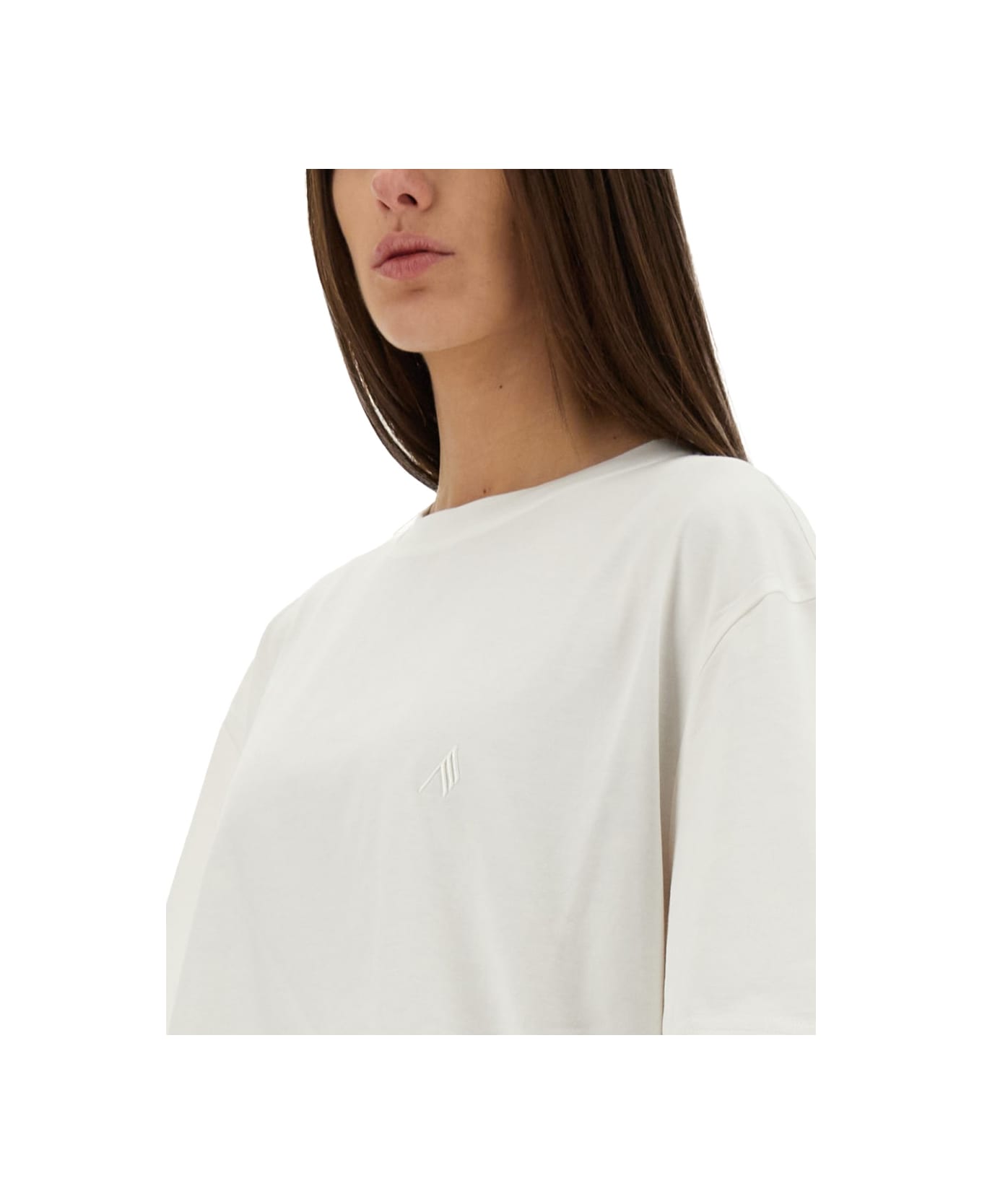The Attico Cotton T-shirt - WHITE