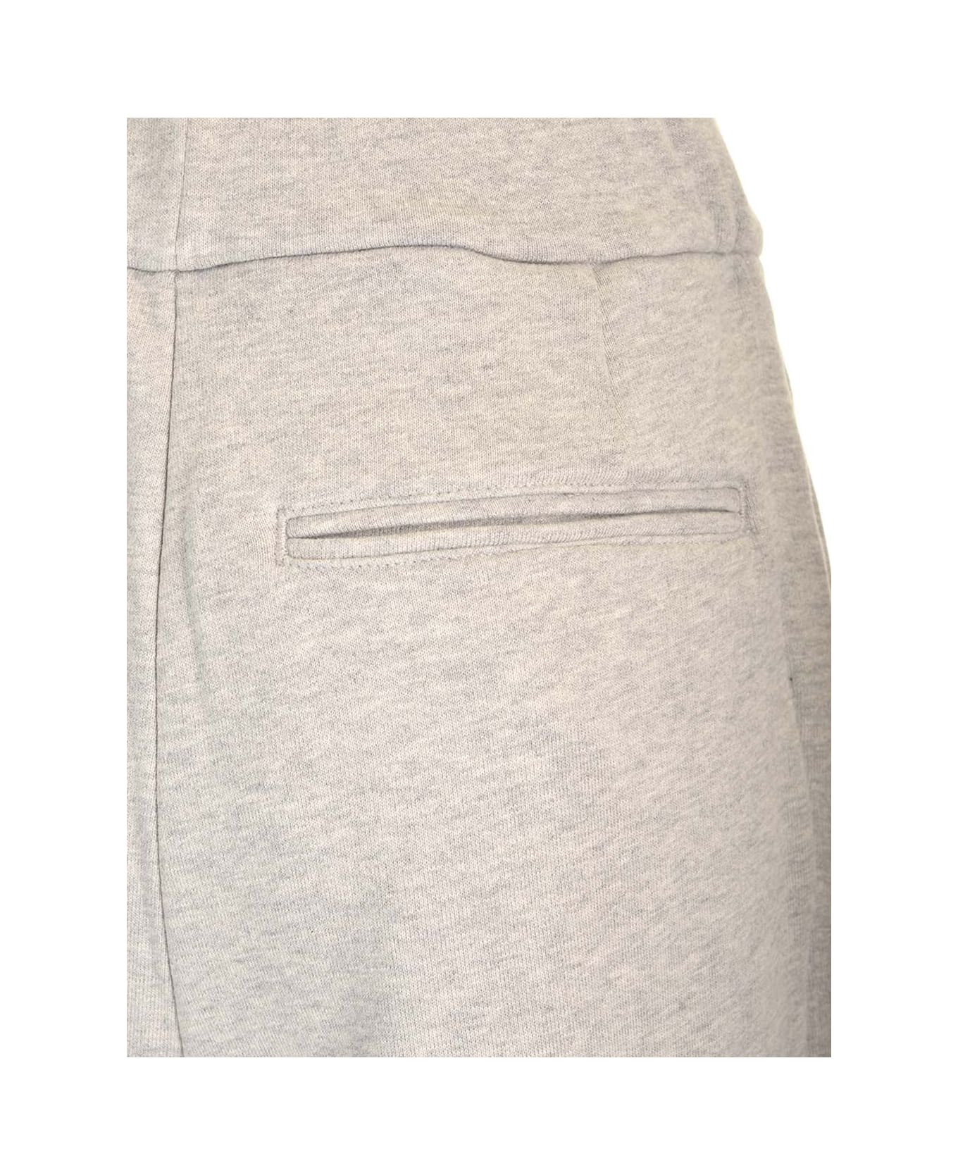 Dries Van Noten Cotton Jersey Trousers - Grey