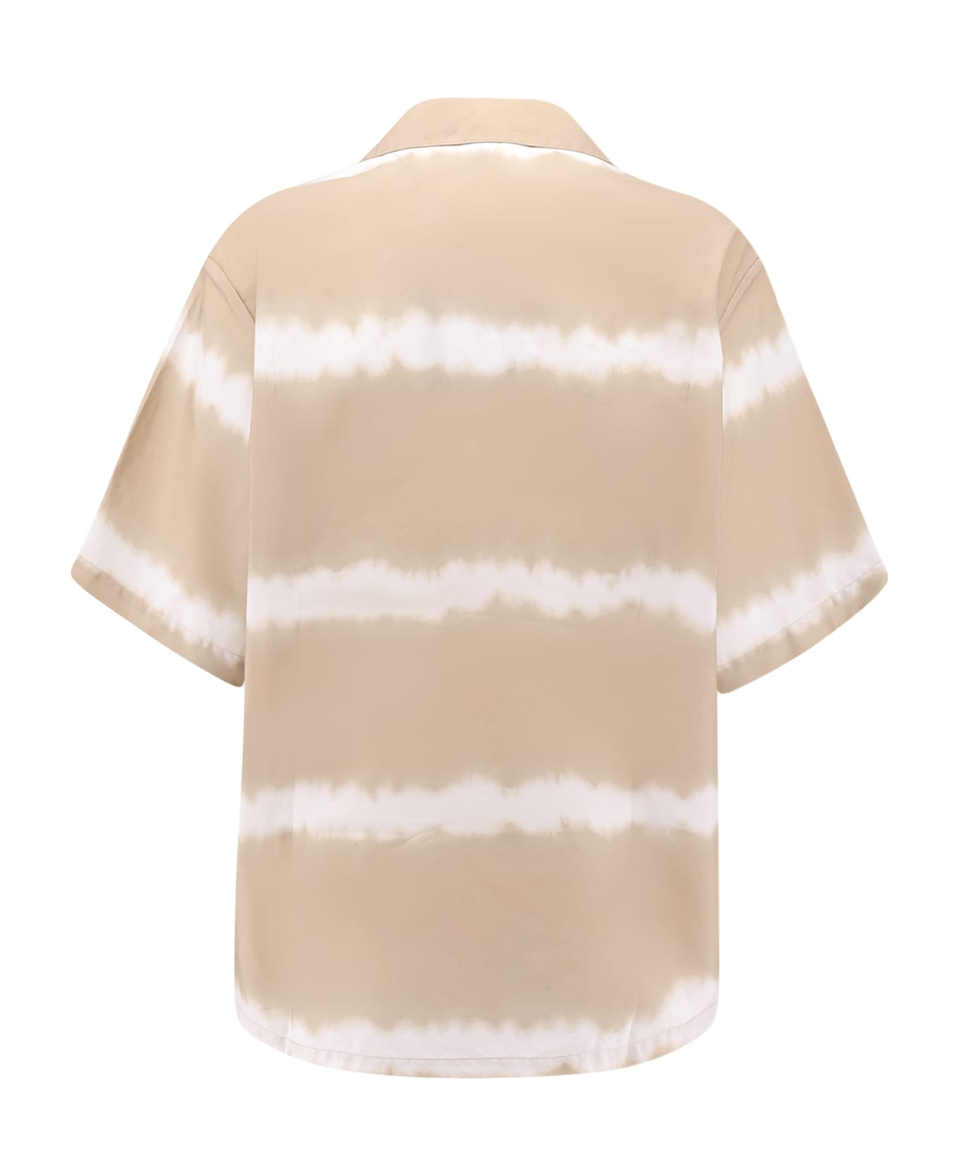 Aspesi Printed Cotton Shirt - Beige
