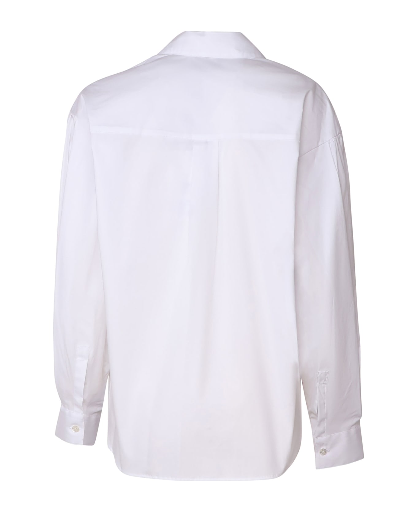 Mariuccia Milano Kids Oxford Shirt In Cotton - White