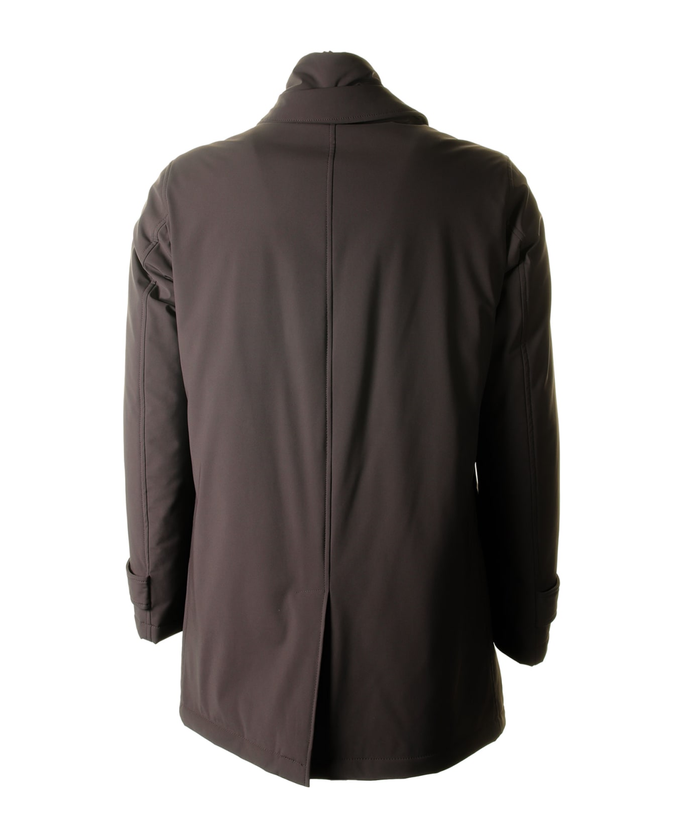 Herno Brown Waterproof Jacket italist