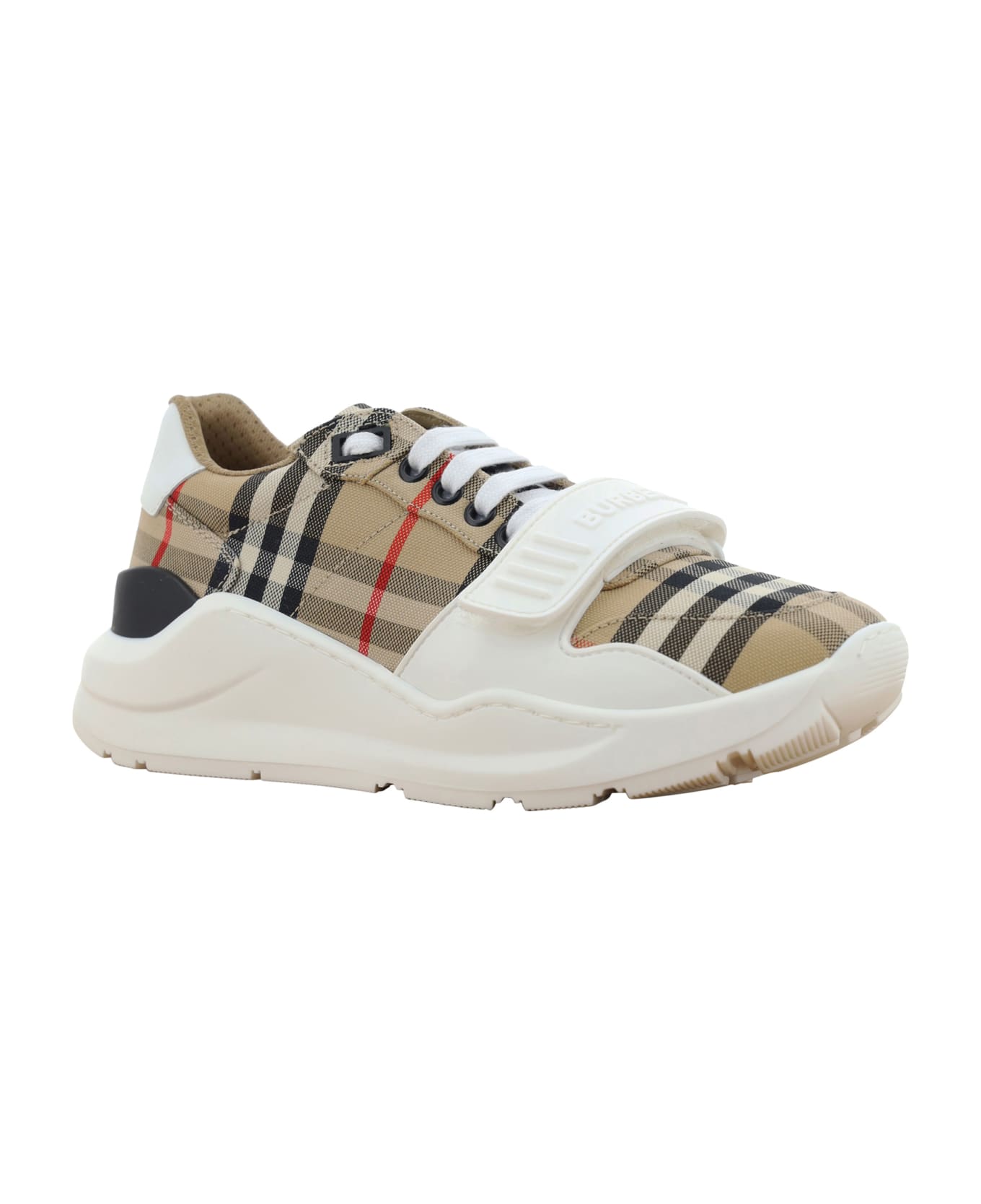 Burberry New Regis Sneakers - NEUTRALS/BLACK
