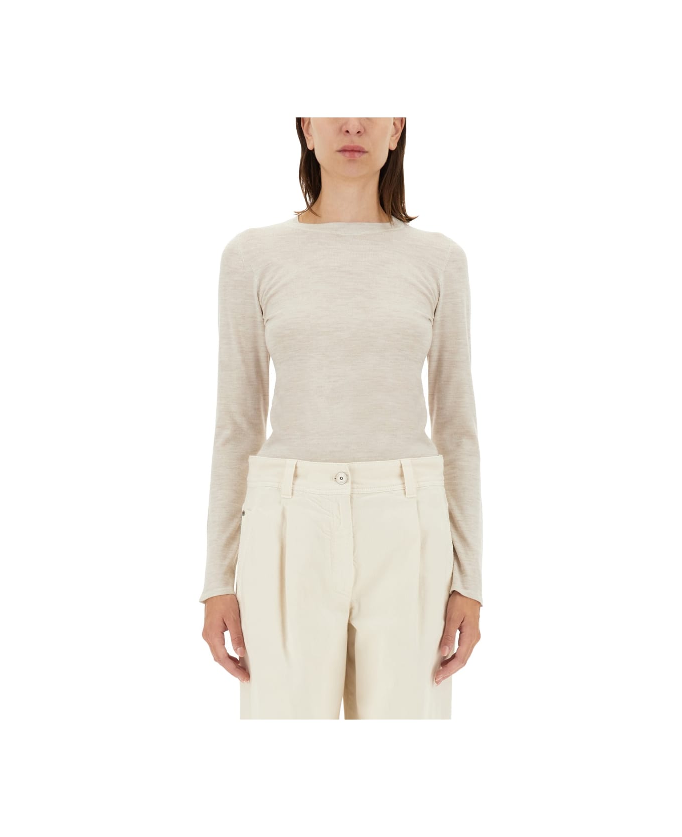 Brunello Cucinelli Slim Fit Shirt - WHITE