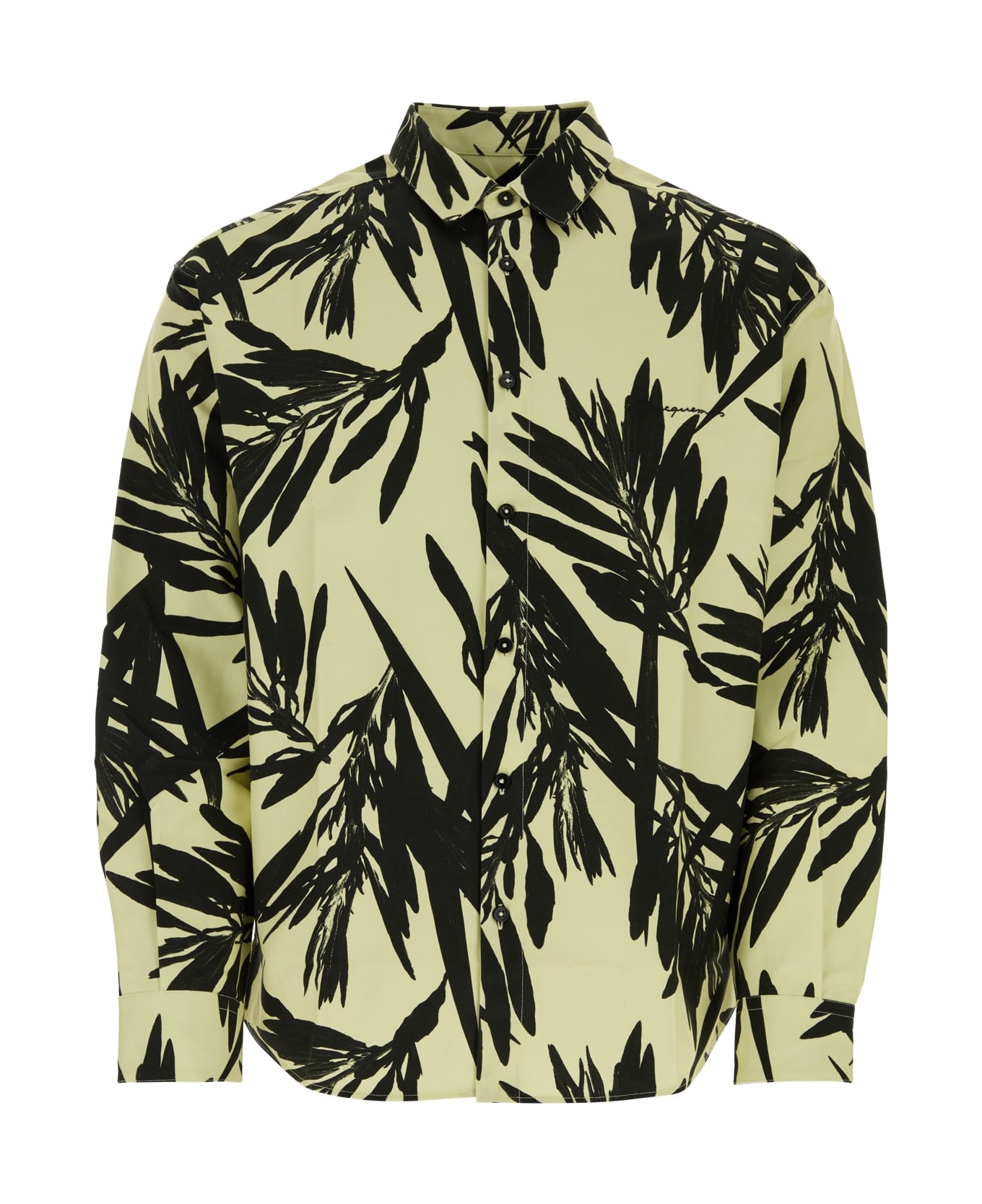 Jacquemus La Chemise Simon - PRTFOLIAGEBLACKYELLOW