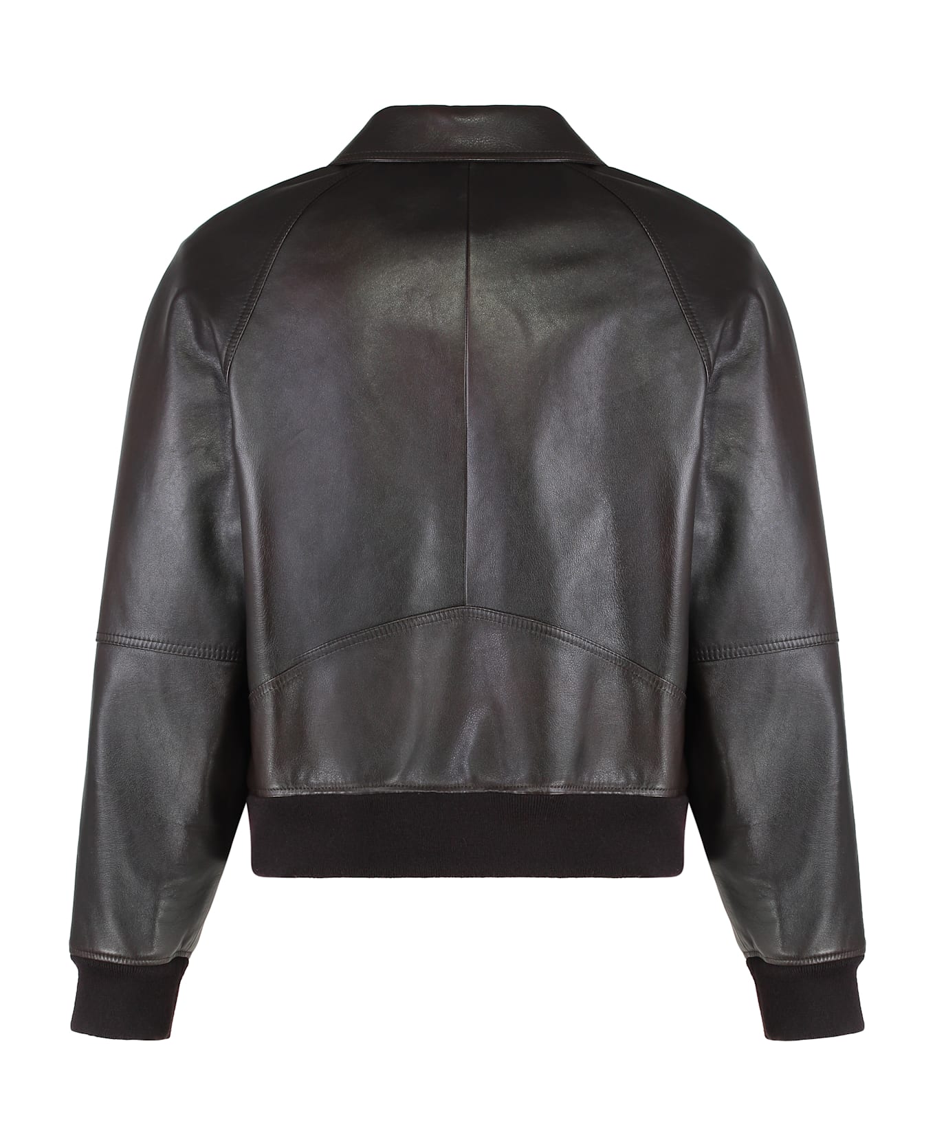 Celine Calfskin Bomber - brown
